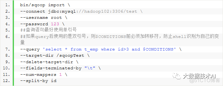 Sqoop参数的配置及使用方法_hdfs_03