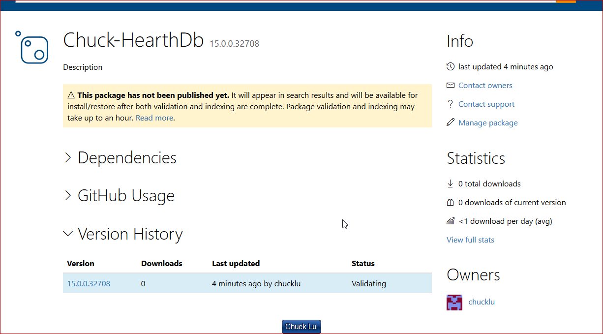 Quickstart: Create and publish a package using Visual Studio (.NET Framework, Windows)_.net_04