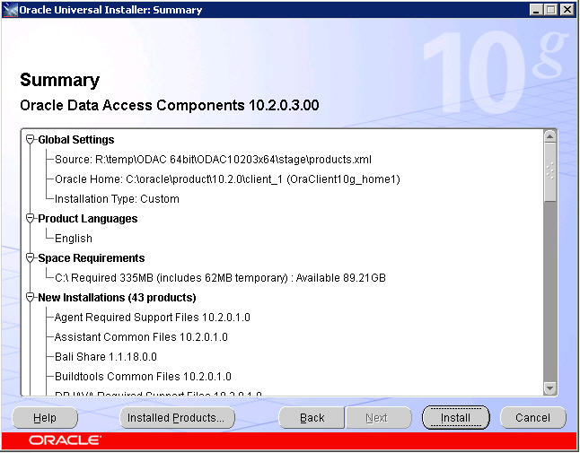 How to setup linked servers for SQL Server and Oracle 64 bit client_microsoft_11