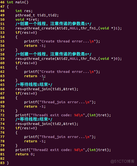 Linux多线程编程(一)---多线程基本编程_linux系统_19