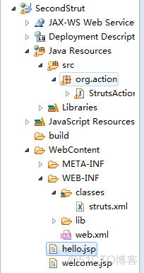 Struts2安装与简单部署实例_xml