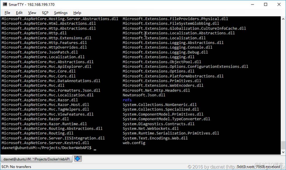 在docker中运行ASP.NET Core Web API应用程序_应用程序_08