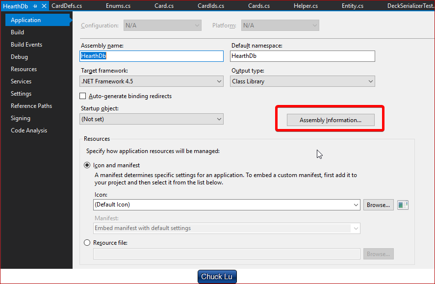 Quickstart: Create and publish a package using Visual Studio (.NET Framework, Windows)_json