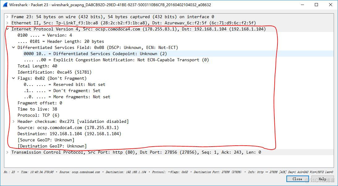 Wireshark网络分析实战笔记（一）抓包过滤器_字段_08