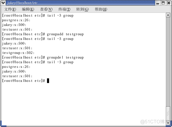 useradd adduser linux创建用户、设置密码、修改用户、删除用户_添加用户_04