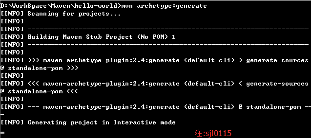 [Maven实战]（5）Archetype生成项目骨架_java_03