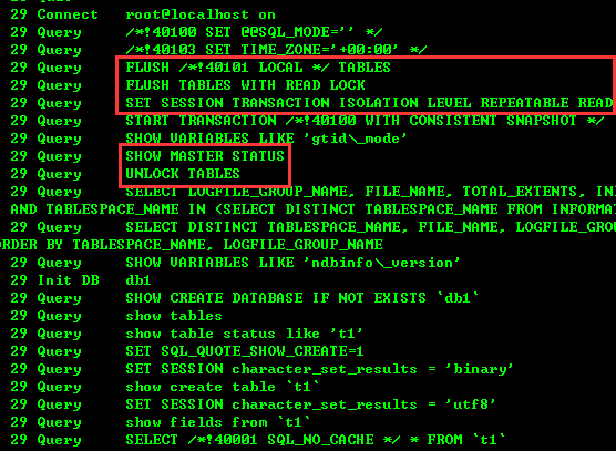 mysqldump 备份原理9_sql语句