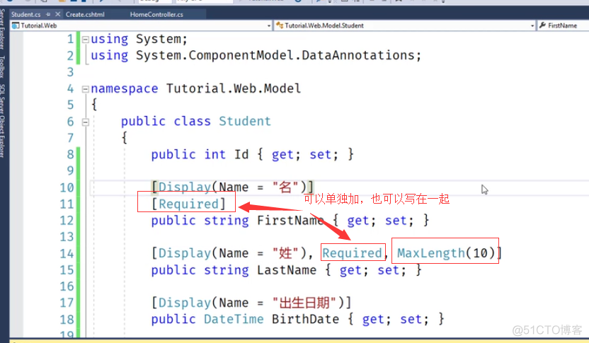 ASP.NET Core MVC 2.x 全面教程_ASP.NET Core MVC 09. Model验证_字段_13