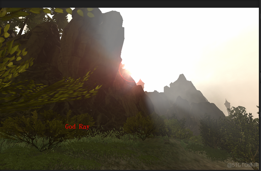 unity3d shader之God Ray上帝之光_#pragma_02