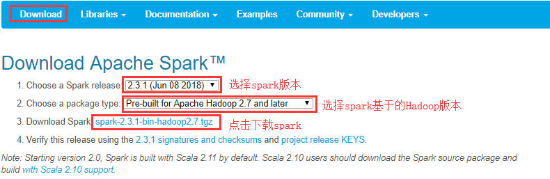 Spark（二）CentOS7.5搭建Spark2.3.1分布式集群_java