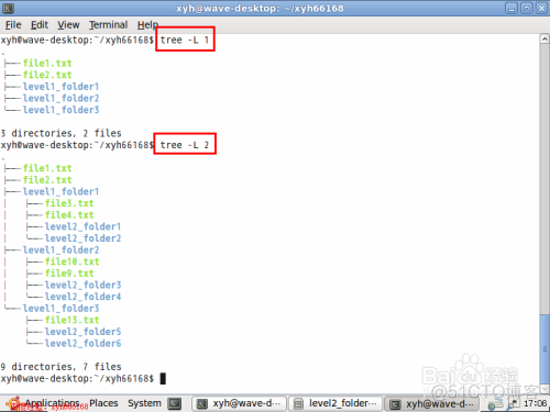 【转】linux tree命令以树形结构显示文件目录结构 ---- 不错_子目录_04