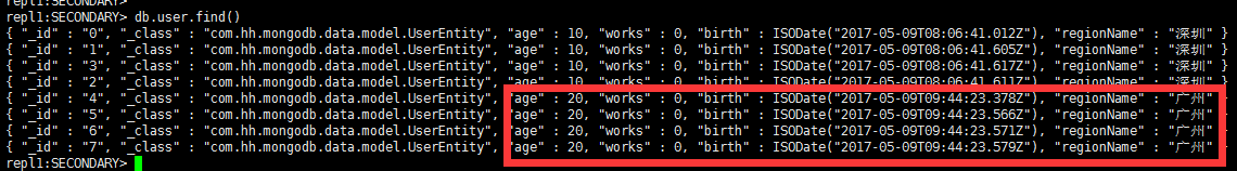 spring mongodb 复制集配置（实现读写分离）_测试用例_16