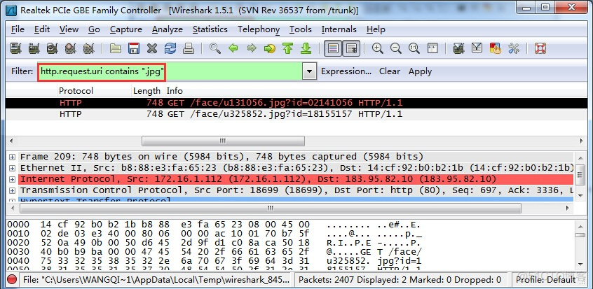 手机数据抓包以及wireshark技巧_抓包_15