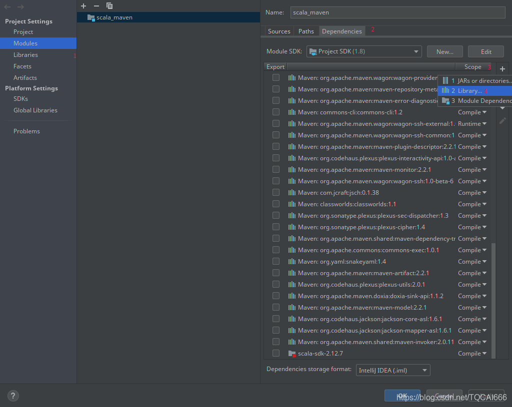 在Idea中用Maven配置Scala_xml