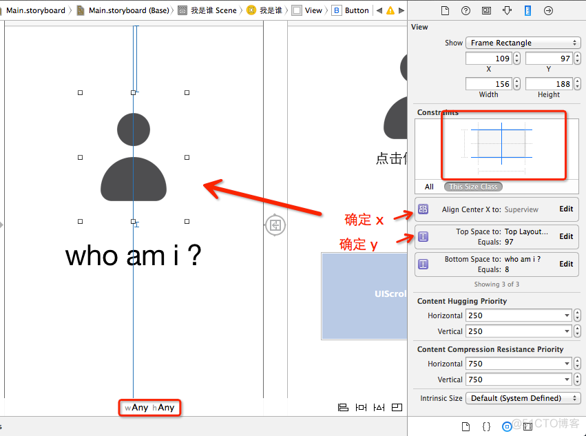 Xcode6中自动布局autolayout和sizeclass的使用_屏幕尺寸_05