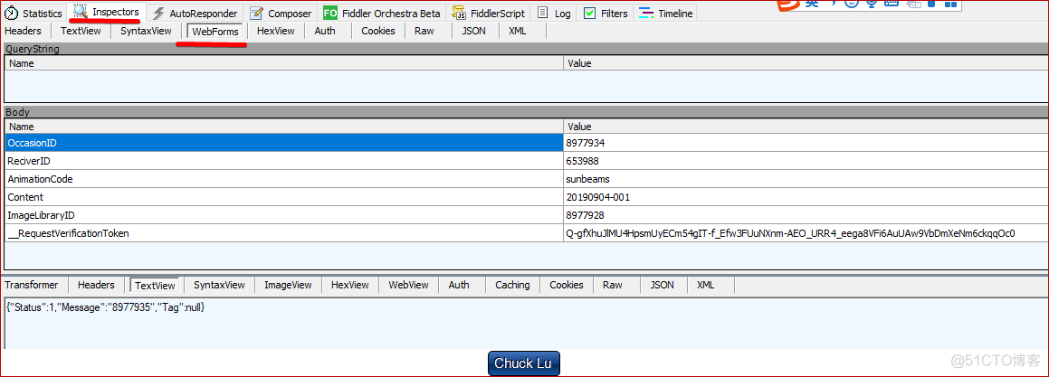 asp.net form submit  在Chrome里面看Form提交_chrome_02