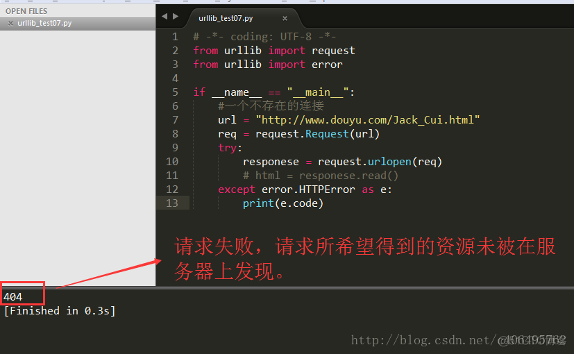 Python3网络爬虫(三)：urllib.error异常_html_04