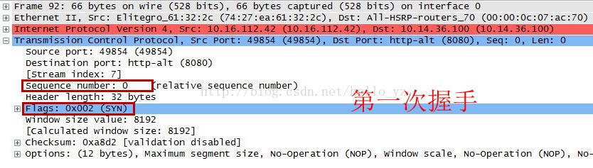 三次握手wireshark抓包分析，成功握手和失败握手_16进制_07