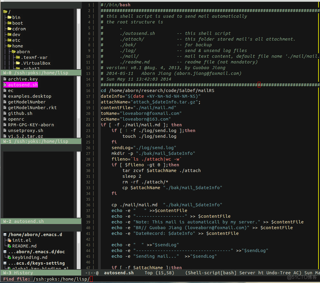 emacs使用本地emacs server模式打开远程文件_linux_02