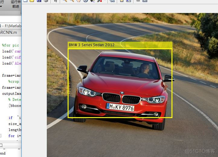 利用Matlab自带的深度学习工具进行车辆区域检测与车型识别【福利-内附源码与数据库】（二）_上传_06