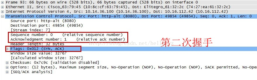 三次握手wireshark抓包分析，成功握手和失败握手_客户端_08