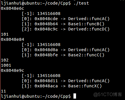 C++对象模型之详述C++对象的内存布局_子类_09