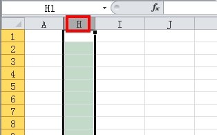 Excel如何显示隐藏列？_字段_05