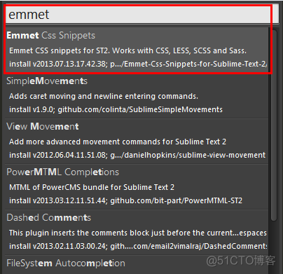 【转载】如何将Emmet安装到到 Sublime text 3？_自动安装_04