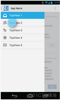 android官方侧滑菜单DrawerLayout详解_sed