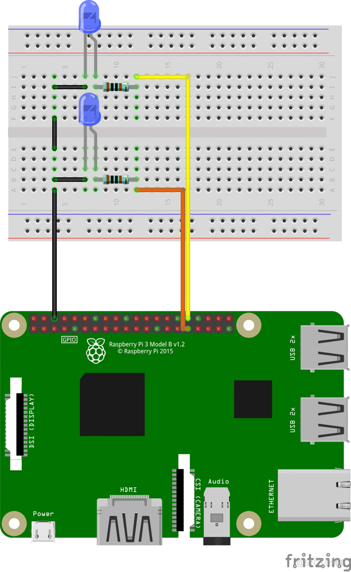 Raspberry Pi 电路图模拟器_LED_02