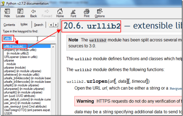 Python网络资源 + Python Manual_库函数_02