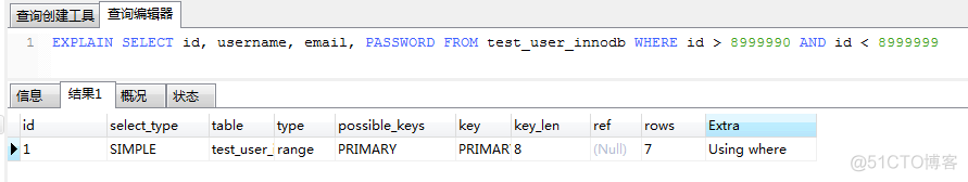 mysql索引优化比普通查询速度快多少_mysql_27