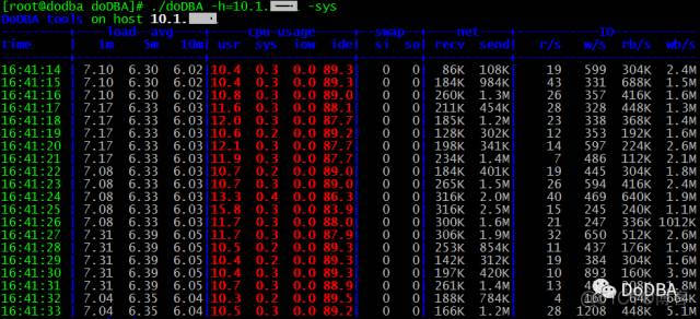 doDBA 监控用法_linux