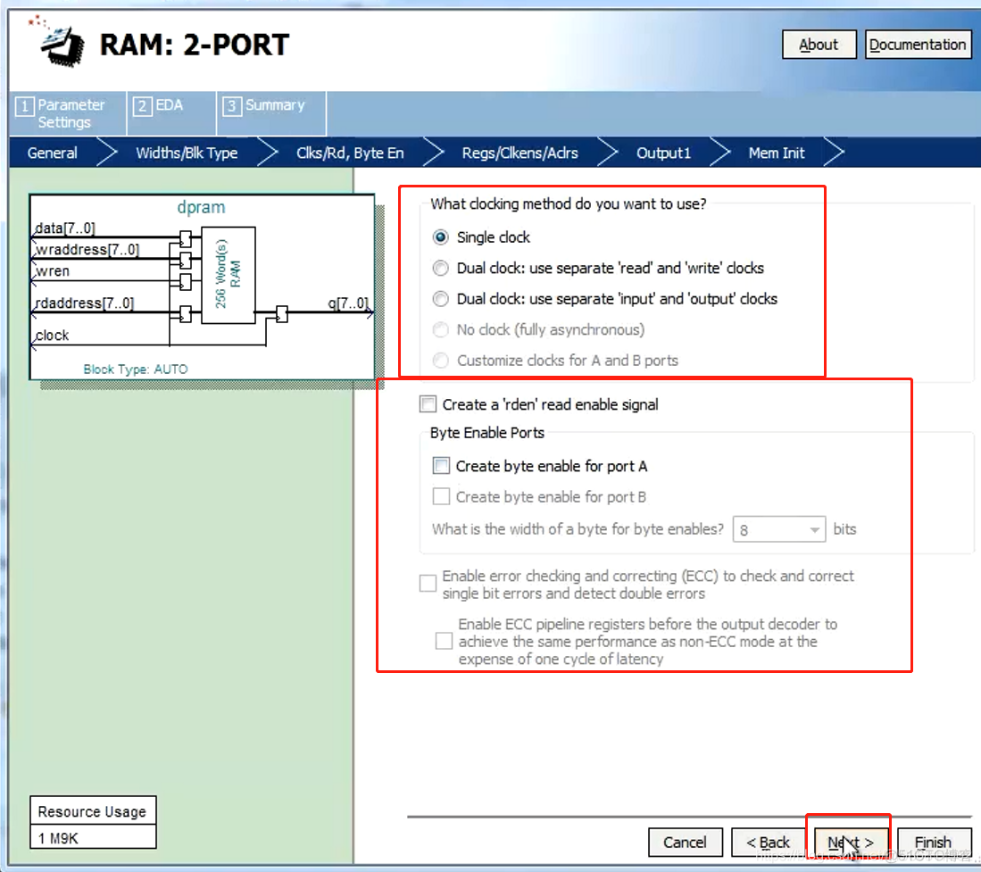 FPGA19 嵌入式RAM之双端口RAM 使用和测试_系统设计_08