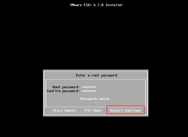 虚拟化操作系统ESXi 6.7安装配置--vSphere_root密码_11