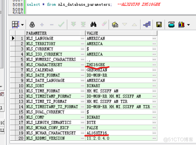 Oracle数据库编码格式不同造成乱码_oracle数据库_02