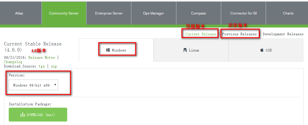 Windows下安装MongoDB_.net