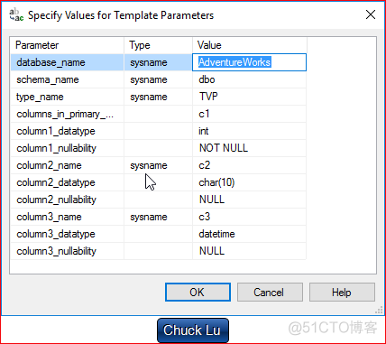 User-Defined Table Types  用户自定义表类型_数据库_03