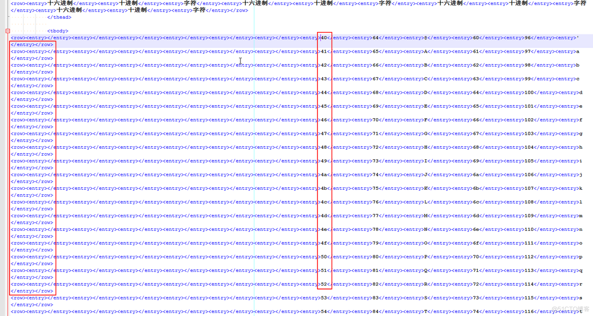 Notepad++的列编辑功能_html_27