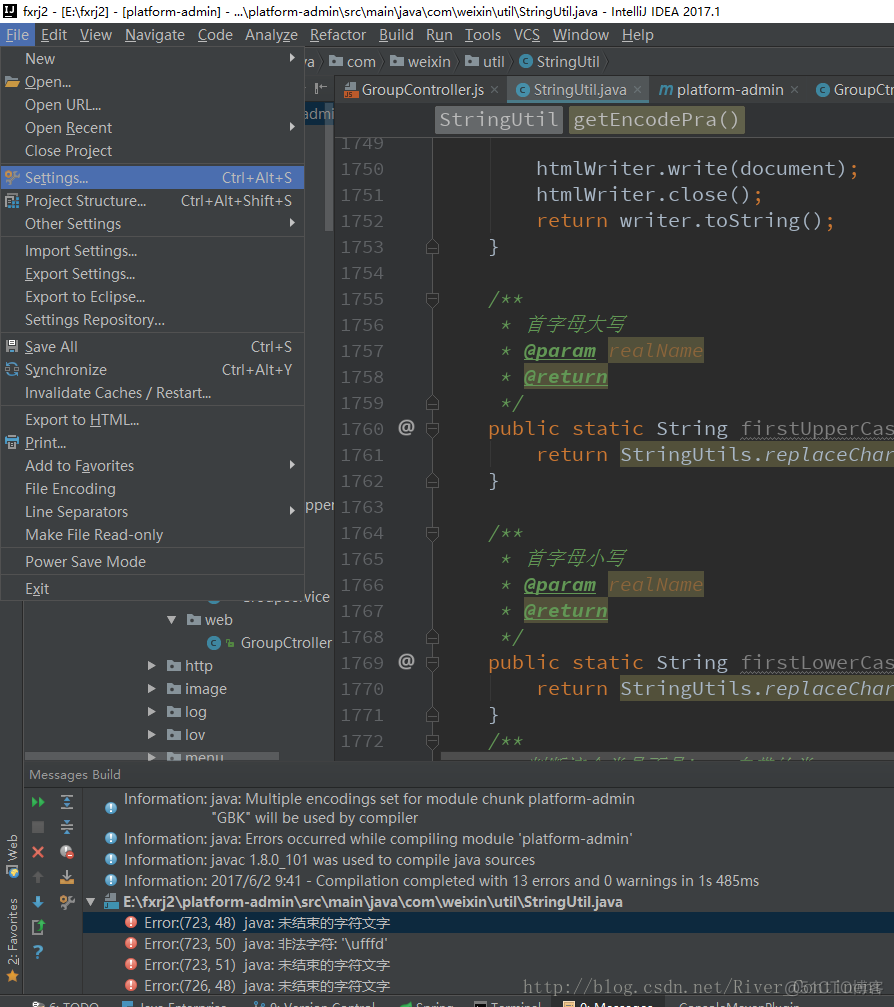 【报错】IntelliJ IDEA中绿色注释扫描飘红报错解决_ide_04