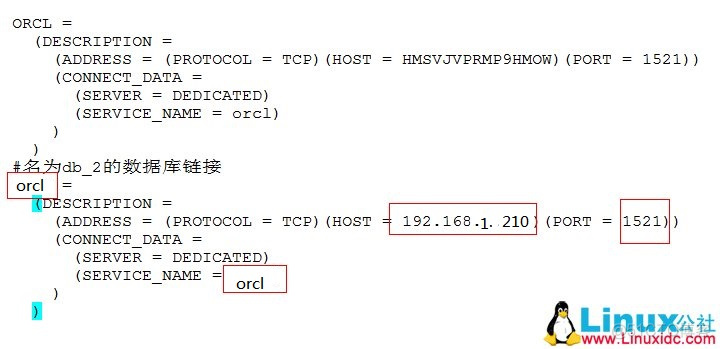 oracle配置数据库连接方式_Oracle