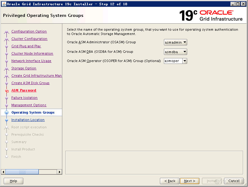 Oracle 19c rac的搭建_数据库_12