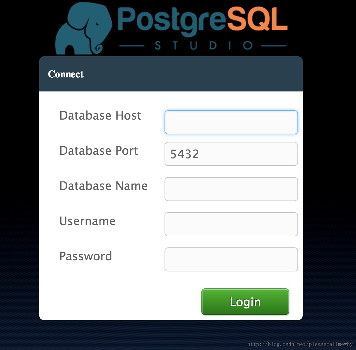 [SQL]远程使用PostgreSQL Studio可视化查看PostgreSQL数据库_tomcat_02