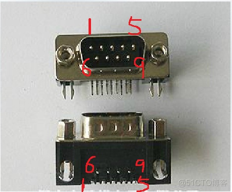 DB9 公头母头引脚定义及连接_封装_02