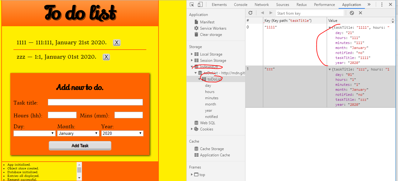 Web SQL& IndexedDB_Web SQL