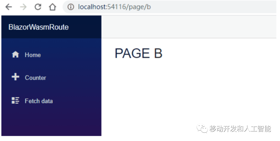 ASP.NET Core Blazor Webassembly 之 路由_ide_02