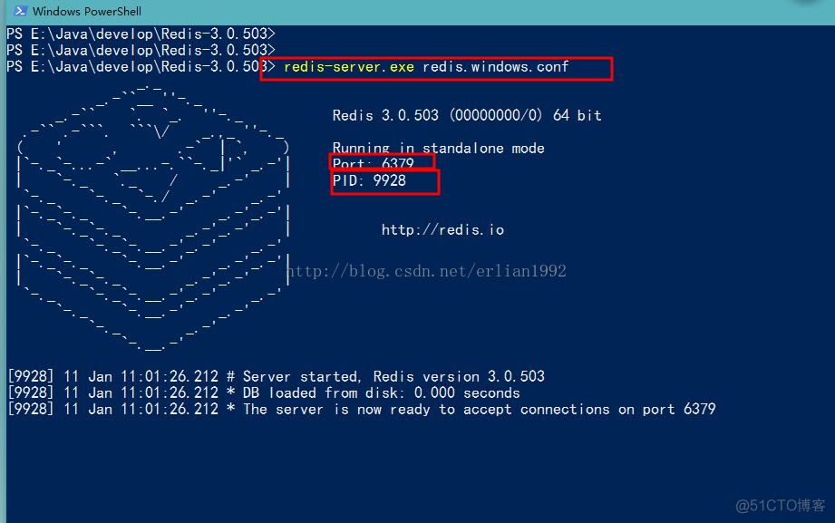 【Redis学习】：Windows环境下的Redis安装与配置_Redis_04