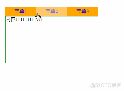 js进阶 11-21 纯css实现选项卡_选项卡