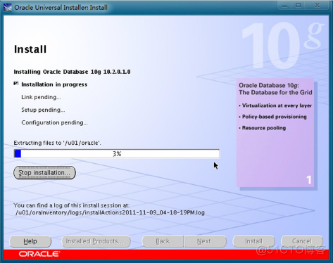 RHEL6.1 安装 Oracle10gr2 (图文、解析)_linux_10