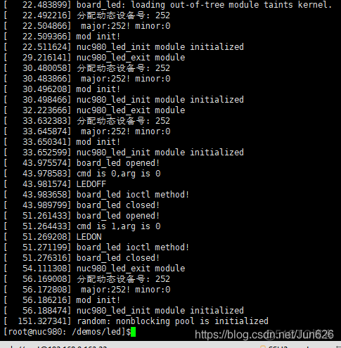 NUC980开源项目34-GPIO驱动_#include